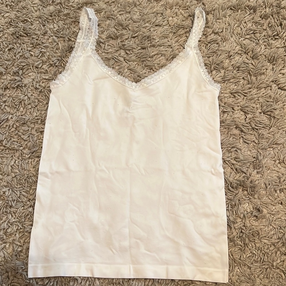 Woman’s White Tank